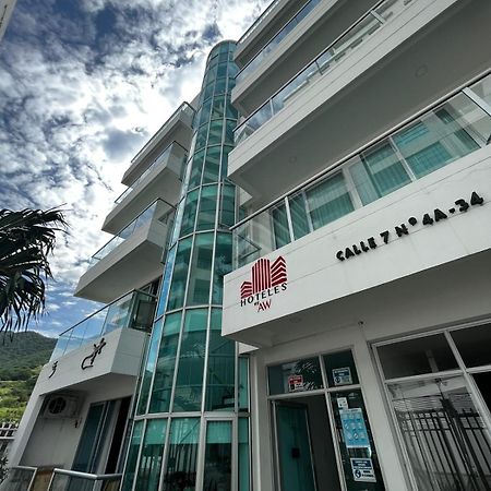 Aw Hotel Rodadero Suites ซันตามาร์ตา ภายนอก รูปภาพ